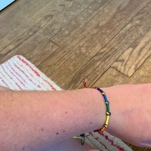 rainbow bracelet or anklet